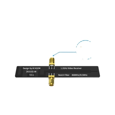 Acasom 1200-1300MHz Notch Filter dla odbiorników pasma 1080MHz