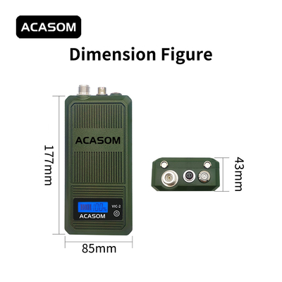 300MHz-400MHz 50W Drone Radio Frequency Jammer Przenośna wodoodporność