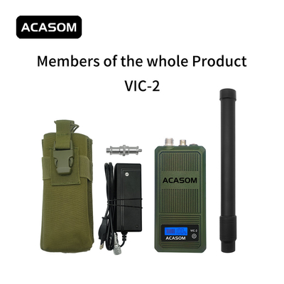 4900MHz-5100MHz Przenośny Drone Jammer 5.0G Długotrwała wodoodporność