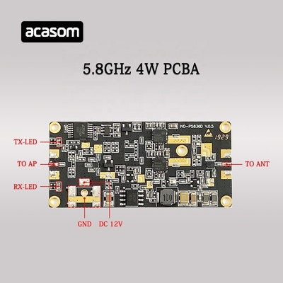 Niestandardowy 4W 5,8GHz wzmacniacz sygnału antenowy rozszerzacz zasięgu dla dronów DJI Mavic FPV