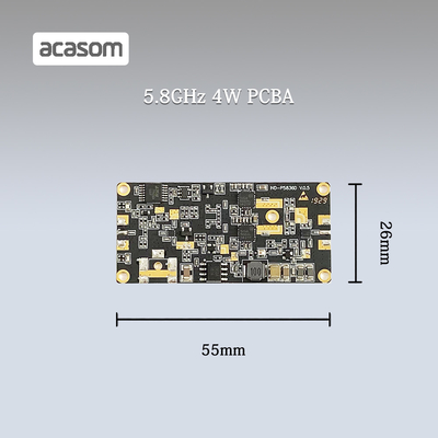 Niestandardowy 4W 5,8GHz wzmacniacz sygnału antenowy rozszerzacz zasięgu dla dronów DJI Mavic FPV