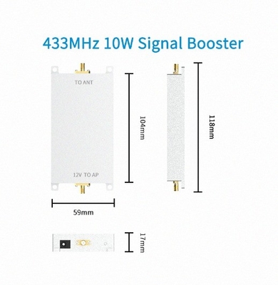 Moduł wzmacniacza RF 430-434MHz z mocą wyjściową 40dBm Łatwe w instalacji