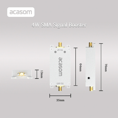 Biały wzmacniacz bezprzewodowy Wi-Fi 18dB 4W Router Booster dla DJI Phantom Drone