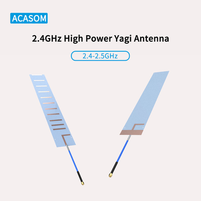 RFSMA Mężczyzna Yagi Drone Jammer Antenna 50 Ohm 13 DBi Wysoki Zysk
