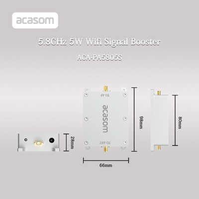 5w 5.8GHz Signal Booster Range Extender dla zakresu częstotliwości 5.725-5.85GHz