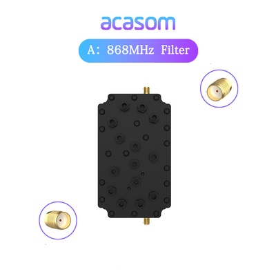 60dB Odparcie 868MHz Filtr pustkowy dla sieci helu 868M SAW Lora Filter HNT 863M