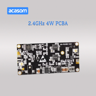Mocny wzmacniacz sygnału RF 5W 37dBm 12V PCBA dla 5,8GHz i 2,4GHz rozszerzający zasięg bezprzewodowy