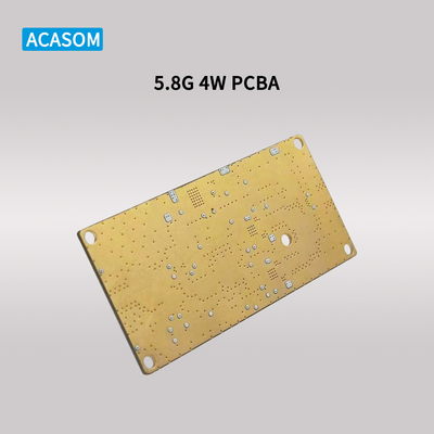 Mocny wzmacniacz sygnału RF 5W 37dBm 12V PCBA dla 5,8GHz i 2,4GHz rozszerzający zasięg bezprzewodowy