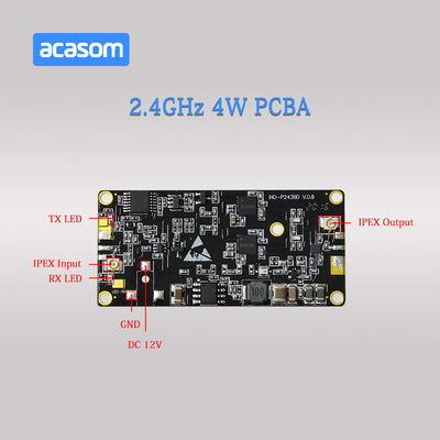 Zwiększ swój lot: 2,4 GHz 4W Drone Signal Extender PCBA z 36dBm Boost
