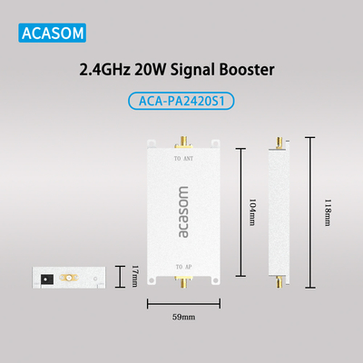 2.4GHz wzmacniacz sygnału drona 20W rozszerzacz zasięgu wysoki zysk transmisji