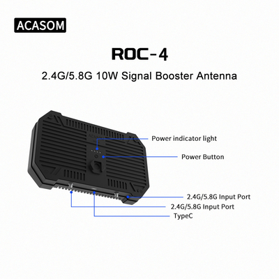 10W Dual Band Signal Booster dla DJI Drone Mavic Phantom Avata FPV Range Extender
