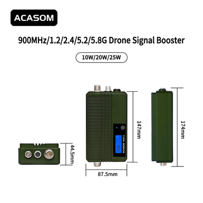 Kompleksowy wzmacniacz sygnału 900 MHz wzmacniacz mocy 5,8 GHz stabilny