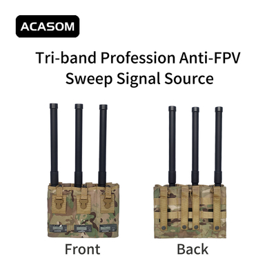 2350MHz-2550MHz 50 Watt Portable Drone Jammer RF Wysokiej mocy źródło sygnału