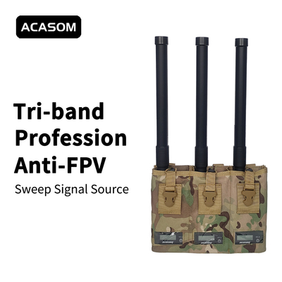 2350MHz-2550MHz 50 Watt Portable Drone Jammer RF Wysokiej mocy źródło sygnału
